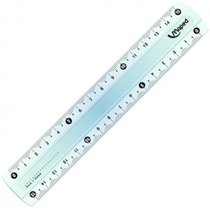 LI 15 146507 MAPED Линейка Cristal 2-сторон. прозр