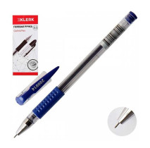 Ручка гелевая игольчатая синяя 0,5 мм