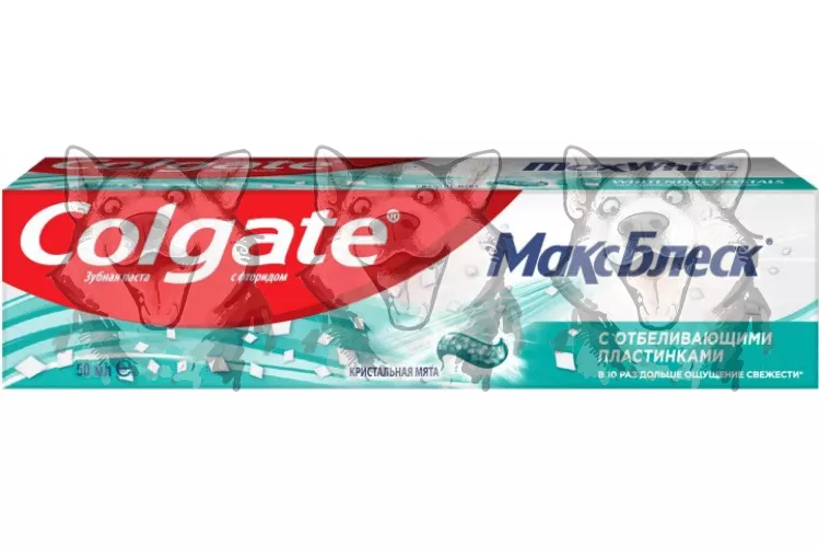 Зубная паста Colgate Макс фреш с отбеливающими пластинками 50 мл – 1