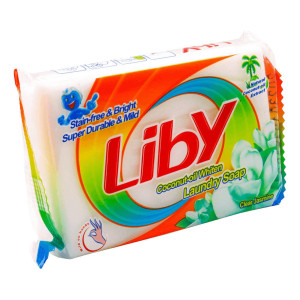 Мыло хозяйственное Liby отбеливающее из кокосового масла
