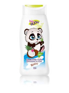 Гель для душа Iris Cosmetic Baby Boom 2 в 1 Кокос 500 мл