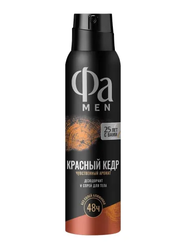 Дезодорант спрей Фа Red Cedarwood для мужчин 150 мл – 1