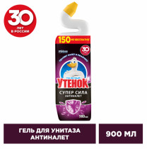 Чистящее средство Туалетный Утенок Антиналет 900 мл