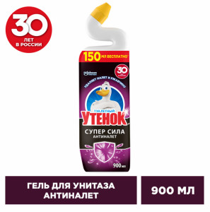 Чистящее средство Туалетный Утенок Антиналет 900 мл