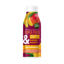 Гель для душа Фитокосметик Super food банан и манго витаминный 250 мл