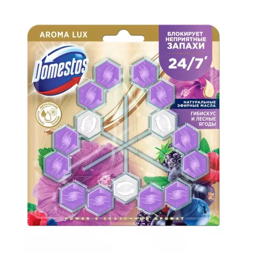 Туалетный блок Domestos Power 5 Сказочный аромат 3 х 50 гр – 1