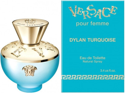 Туалетная вода Versace Pour Femme Dylan Turquoise женская 50 мл - 1