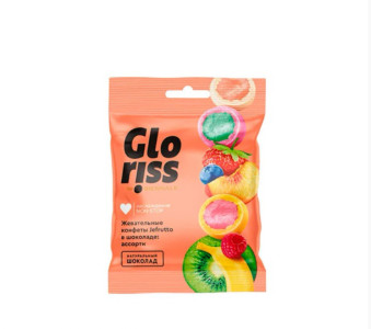 Конфеты Gloriss Jefrutto жевательные 35 гр