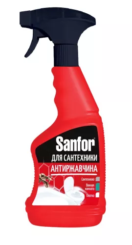 Чистящее средство Sanfor для удаления известкового налета и ржавчины 500 мл – 1