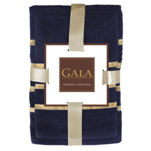 К-т полотенец 2шт (50х80;70х130) Gala Goldy чернил