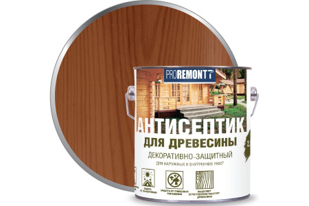 Антисептик деревозащитное средство PROREMONTT орех 2,5л Л-С (4)