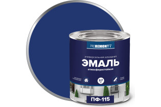 Эмаль ПФ-115 PROREMONTT синий 2,7кг Л-С (3)