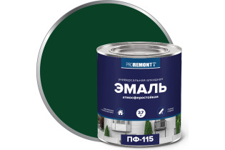 Эмаль ПФ-115 PROREMONTT зеленый 2,7кг Л-С (3)