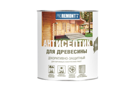 Антисептик деревозащитное средство PROREMONTT орех 0,8л Л-С (6)