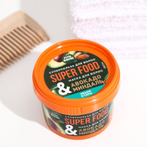 Маска для волос Фитокосметик Super food авокадо и миндаль объем и сила 100 мл