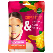 Маска для лица Фитокосметик Super food банан и манго питательная 38 гр
