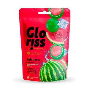 Жеват. конфеты Gloriss Jefrutto Освежающ. Арбуз 75