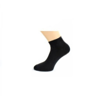 Носки Hobby Line мужские укороченные гладкие черный размер 25