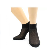 Носки Hobby Line мужские укороченные сеточка сверху черный размер 29