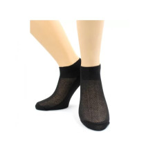 Носки Hobby Line мужские укороченные черный сеточка сверху размер 27