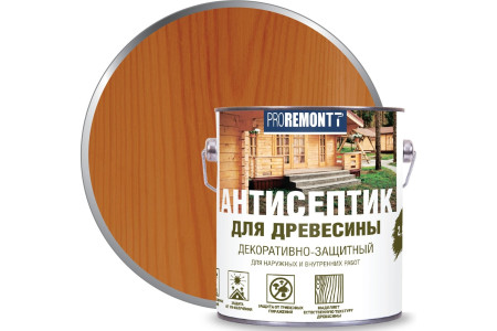 Антисептик деревозащитное средство PROREMONTT тик 2,5л Л-С (4)