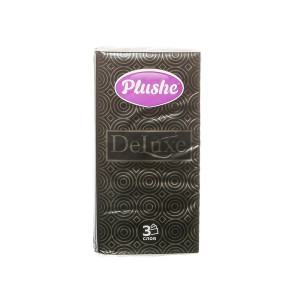 Платочки бумажные Plushe Deluxe Standart 10 шт 3 сл