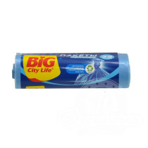 Пакеты для мусора Big City Life Прочные синий 35 л 15 шт