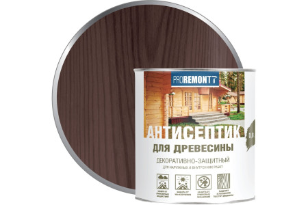 Антисептик деревозащитное средство PROREMONTT палисандр 0,8л Л-С (6)