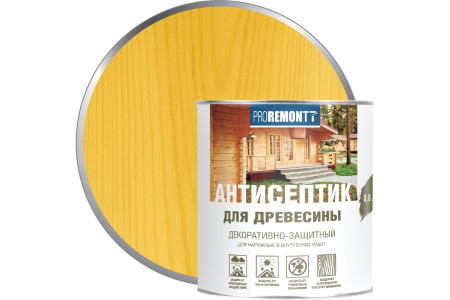 Антисептик деревозащитное средство PROREMONTT сосна 0,8л Л-С (6)