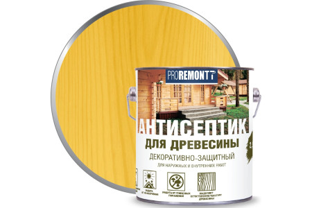 Антисептик деревозащитное средство PROREMONTT сосна 2,5л Л-С (4)