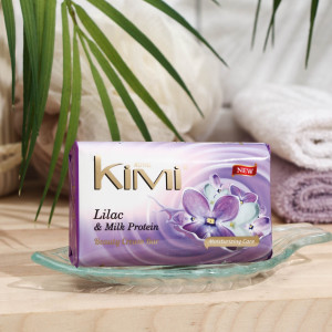 Мыло туалетное Blux Royal Kimi сирень и молочный протеин 85 гр