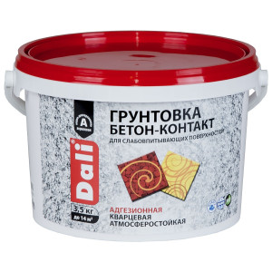 Грунтовка Dali Бетон-контакт адгезионная 3.5 кг