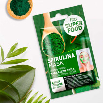 Маска для лица Super Food подтягивающая спирулина 10 мл