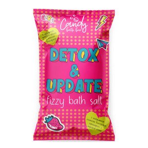 Соль для ванны Laboratory Katrin Candy bath bar шипучая Detox & Update 100 гр
