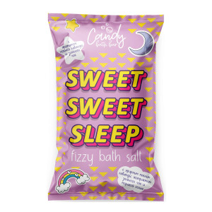 Соль для ванны Laboratory Katrin Candy bath bar шипучая Sweet Sweet Sleep 100 гр