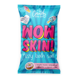 Соль для ванны Laboratory Katrin Candy bath bar шипучая Wow Skin 100 гр