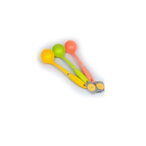 Половник, термопластик, силиконовая ручка, 3 цвета