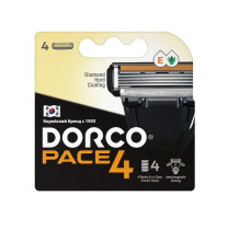 Сменные кассеты DORCO  PACE 4 4 лезвия 4 шт