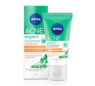 Сыворотка для лица Nivea Acne Expert От прыщей с салициловой кислотой для склонной к жирности кожи 50 мл