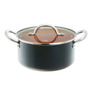 Кастрюля Нева Металл Dr Copper Plus С крышкой 2,1 л 20 см