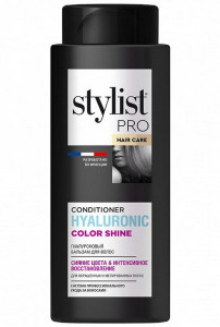 Бальзам для волос Stylist Pro Hyaluronic Гиалуроновый Сияние цвета и интенсивное восстановление 280 мл