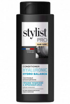 Бальзам для волос Stylist Pro Hyaluronic Гиалуроновый Глубокое увлажнение и зеркальный блеск 280 мл