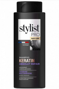 Шампунь для волос Stylist Pro Keratin Кератиновый Тотальное восстановление 280 мл  - 1