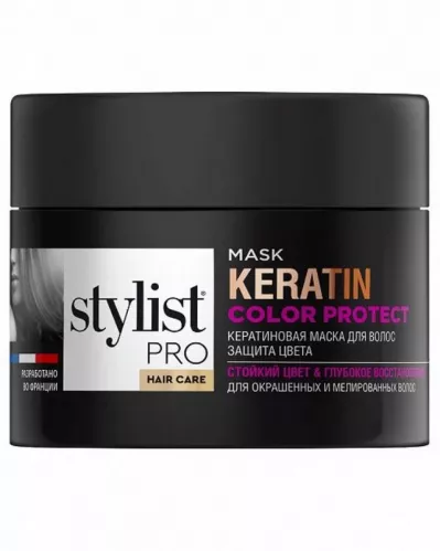 Маска для волос Stylist Pro Keratin Кератиновая Защита цвета 220 мл – 1