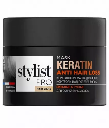 Маска для волос Stylist Pro Keratin Кератиновая Контроль над потерей волос 220 мл – 1