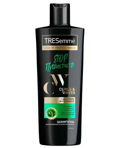 Шампунь для волос Tresemme Curls and Waves без силиконов для кудрявых и пушистых волос 360 мл – 1