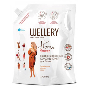 Кондиционер для белья WELLERY Home Sweet парфюмированный 1.7 л