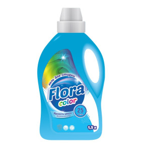 Гель для стирки Flora Color для цветного белья 1.5 л - 1