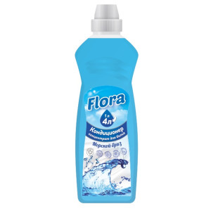 Кондиционер для белья Flora морской бриз 1 л