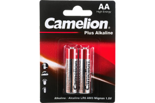 Батарейка Camelion алкалиновая тип AA LR06-2BL напряжение: 1.5V 2 шт